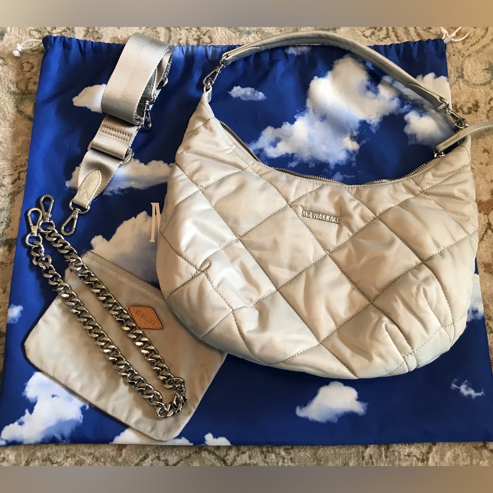 MZ Wallace Frost Madison Shoulder Bag